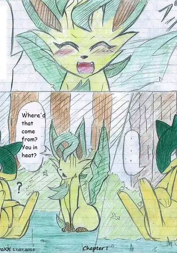 Leafeon X Quilava