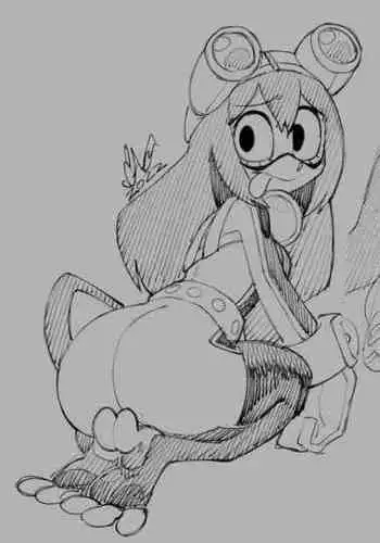 Tsuyu Asui By Unknown Artist Backup