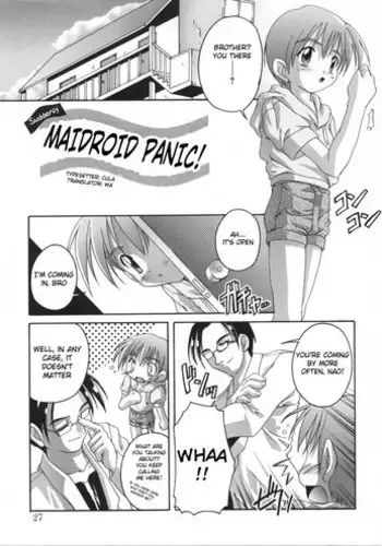 [Takase Yuu] Maidroid Panic! + Panic! Transsexual [English] [Wa]